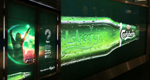 Carlsberg - Backlit Print Qualitity